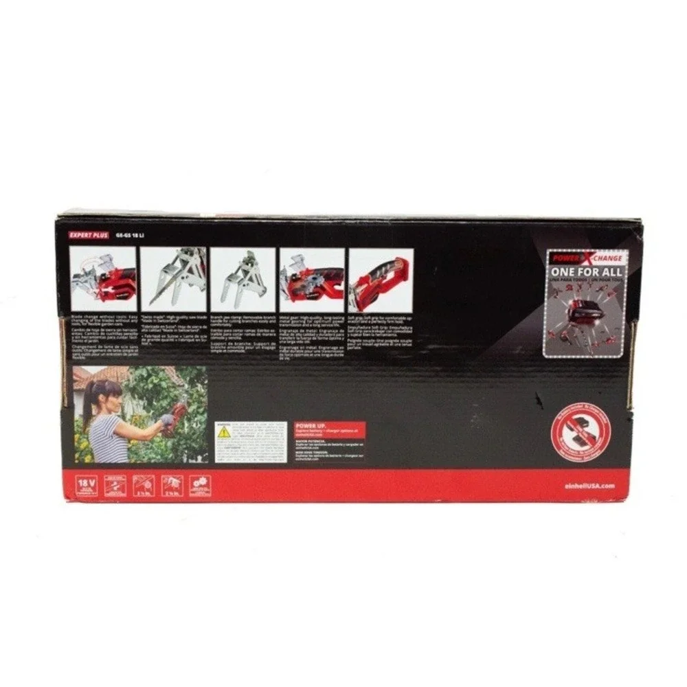 Einhell 18-Volt Cordless Handheld 2-in-1 Grass Shear & Hedge Trimmer (Tool Only)